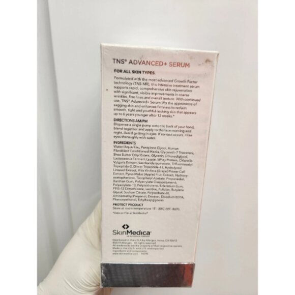 SkinMedica TNS Advanced + Serum 1 Oz 28.4g   Authentic New - Picture 2 of 3